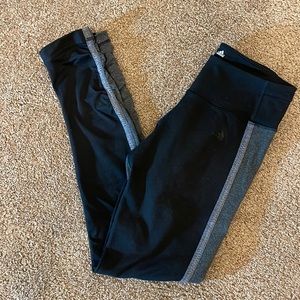 Adidas Black/Grey two-tone leggings